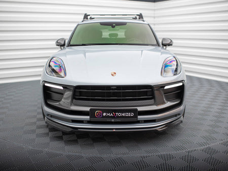 Maxton Design Front Splitter Porsche Macan Mk1 Facelift 2 - PO-MA-1F2-FD1G - Image 3