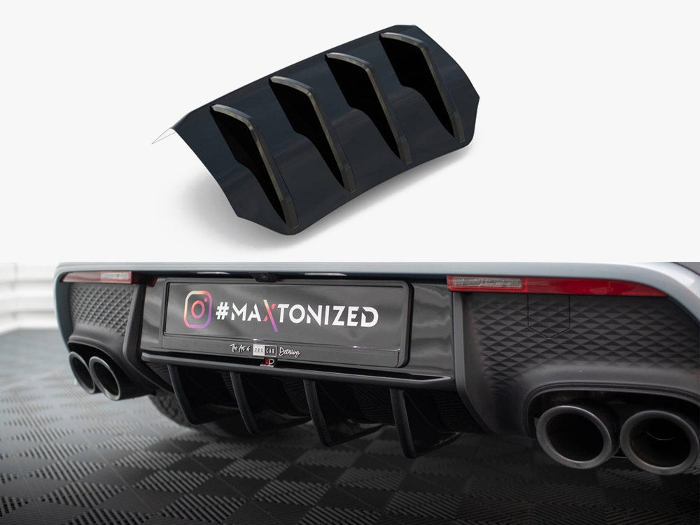 Maxton Design Rear Valance Porsche Macan Mk1 Facelift 2 - PO-MA-1F2-RS1G - Image 1