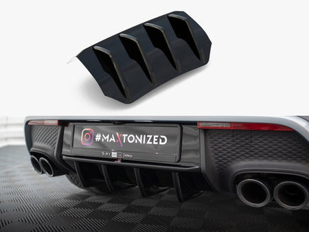 Maxton Design Rear Valance Porsche Macan Mk1 Facelift 2 - PO-MA-1F2-RS1G - Image 1