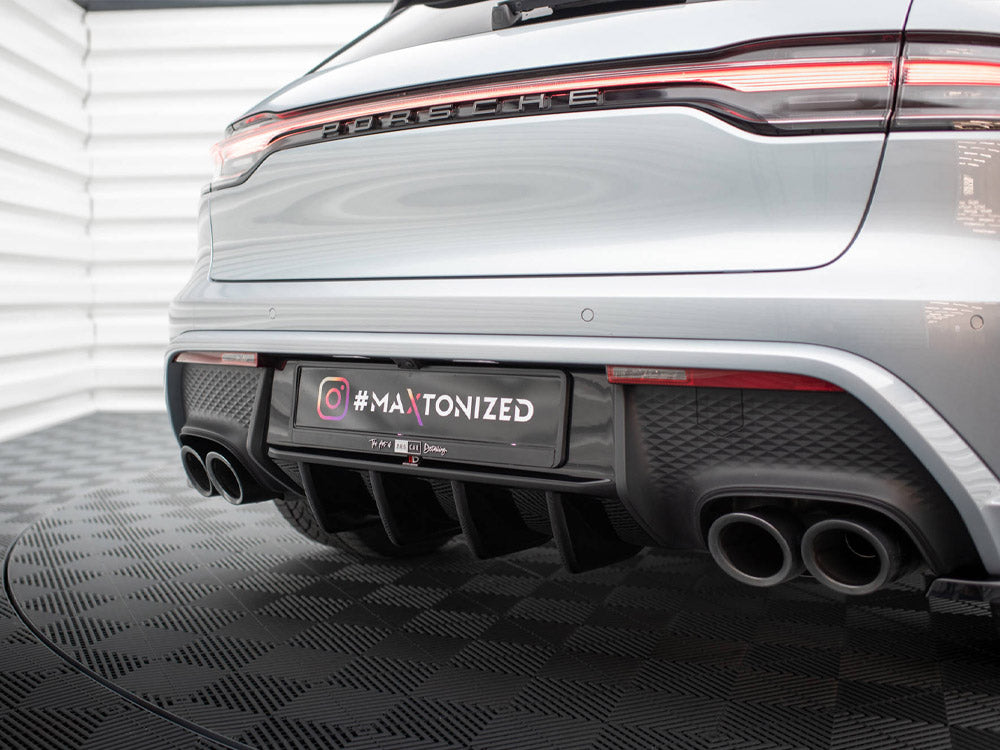 Maxton Design Rear Valance Porsche Macan Mk1 Facelift 2 - PO-MA-1F2-RS1G - Image 4