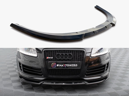 Maxton Design Front Splitter V.2 Audi RS6 Avant C6 - AU-RS6-C6-FD2G - Image 1