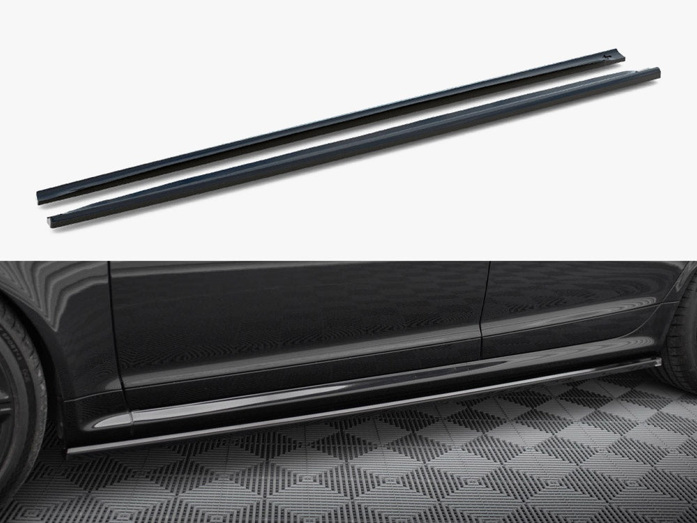 Maxton Design Side Skirts Diffusers V.2 Audi RS6 Avant C6 - AU-RS6-C6-SD2G - Image 1