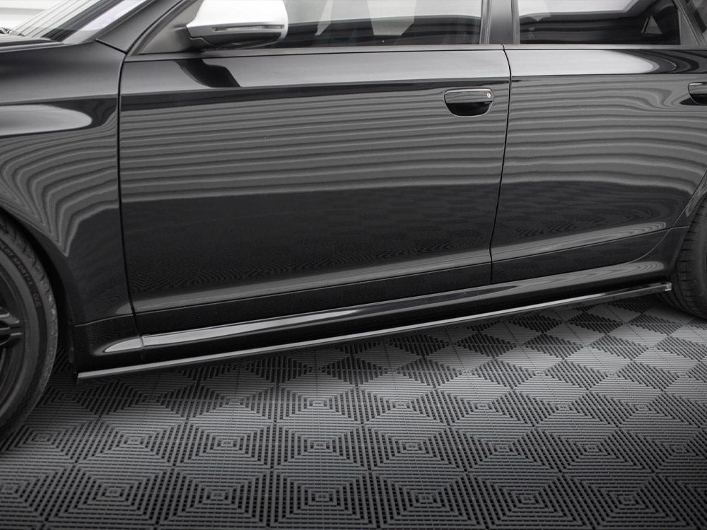 Maxton Design Side Skirts Diffusers V.2 Audi RS6 Avant C6 - AU-RS6-C6-SD2G - Image 3