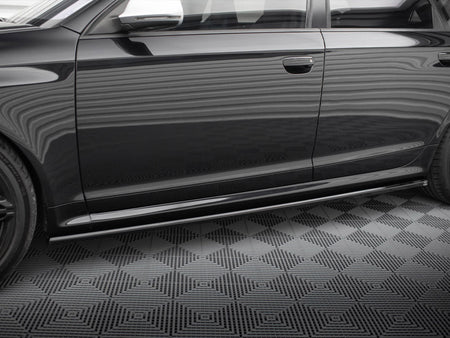 Maxton Design Side Skirts Diffusers V.2 Audi RS6 Avant C6 - AU-RS6-C6-SD2G - Image 3