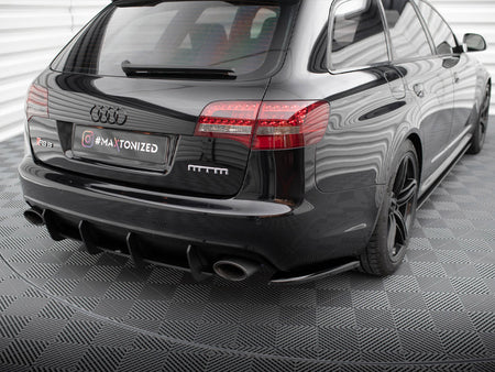 Maxton Design Rear Side Splitters Audi RS6 Avant C6 - AU-RS6-C6-RSD1G - Image 2