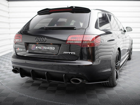 Maxton Design Street PRO Rear Diffuser Audi RS6 Avant C6 - AURS6C6CNC-RS2B - Image 2