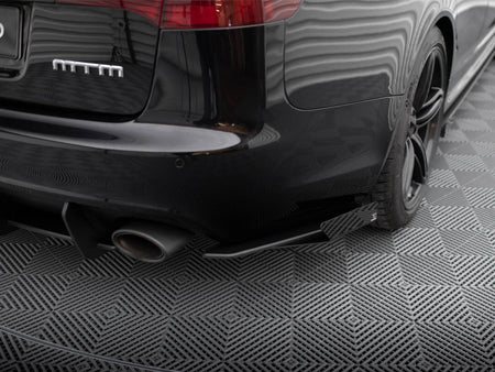 Maxton Design Street Pro Rear Side Splitters + Flaps Audi RS6 Avant C6 - AURS6C6CNC-RSD1B+RSF1G - Image 3