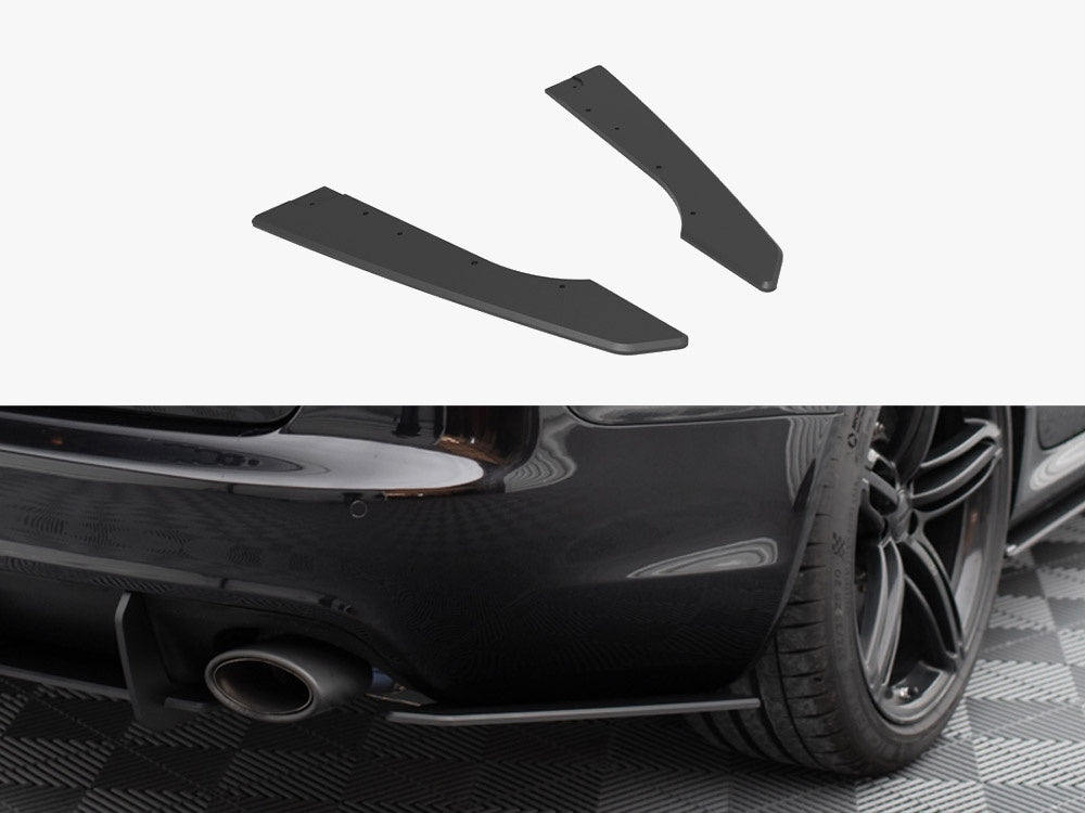 Maxton Design Street Pro Rear Side Splitters Audi RS6 Avant C6 - AURS6C6CNC-RSD1B - Image 1