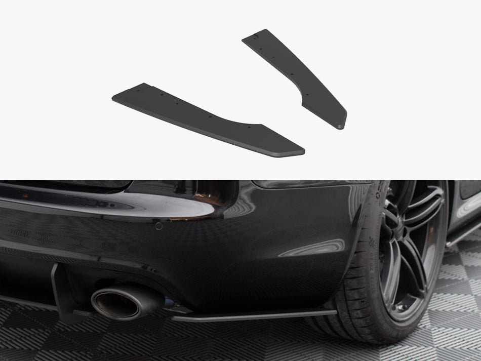 Maxton Design Street Pro Rear Side Splitters Audi RS6 Avant C6 - AURS6C6CNC-RSD1B - Image 1