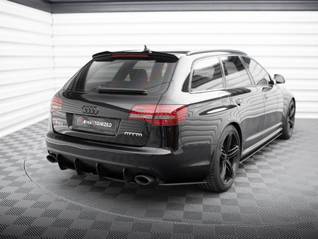 Maxton Design Street Pro Rear Side Splitters Audi RS6 Avant C6 - AURS6C6CNC-RSD1B - Image 2