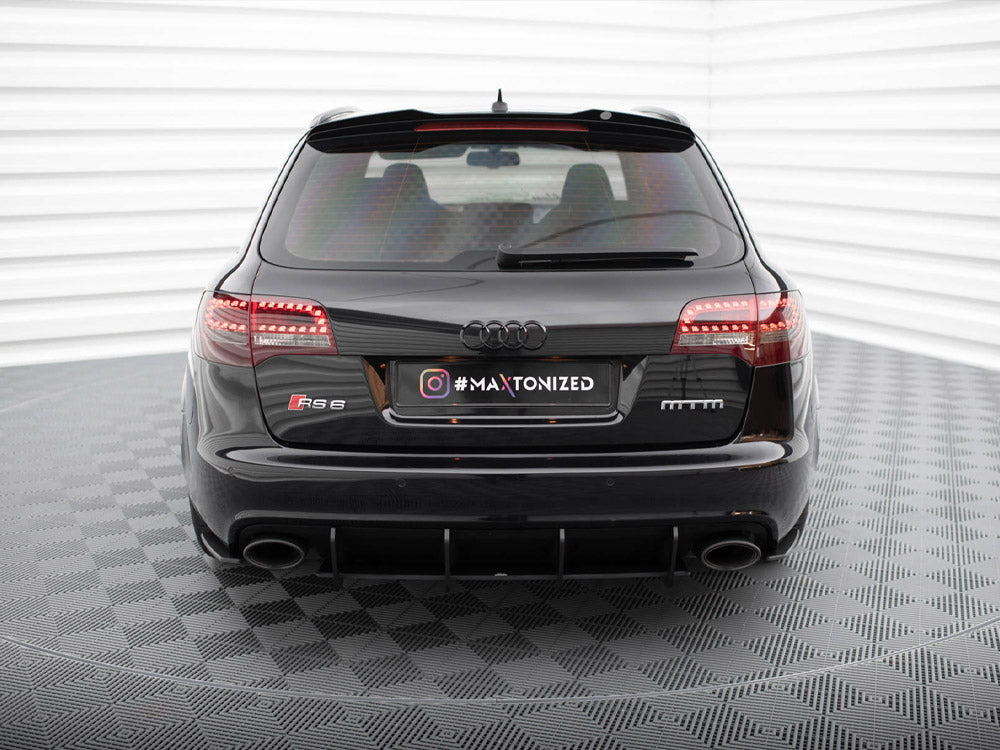 Maxton Design Street Pro Rear Side Splitters Audi RS6 Avant C6 - AURS6C6CNC-RSD1B - Image 3