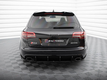 Maxton Design Street Pro Rear Side Splitters Audi RS6 Avant C6 - AURS6C6CNC-RSD1B - Image 3