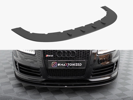Maxton Design Street PRO Front Splitter Audi RS6 Avant C6 - AURS6C6CNC-FD3B - Image 1