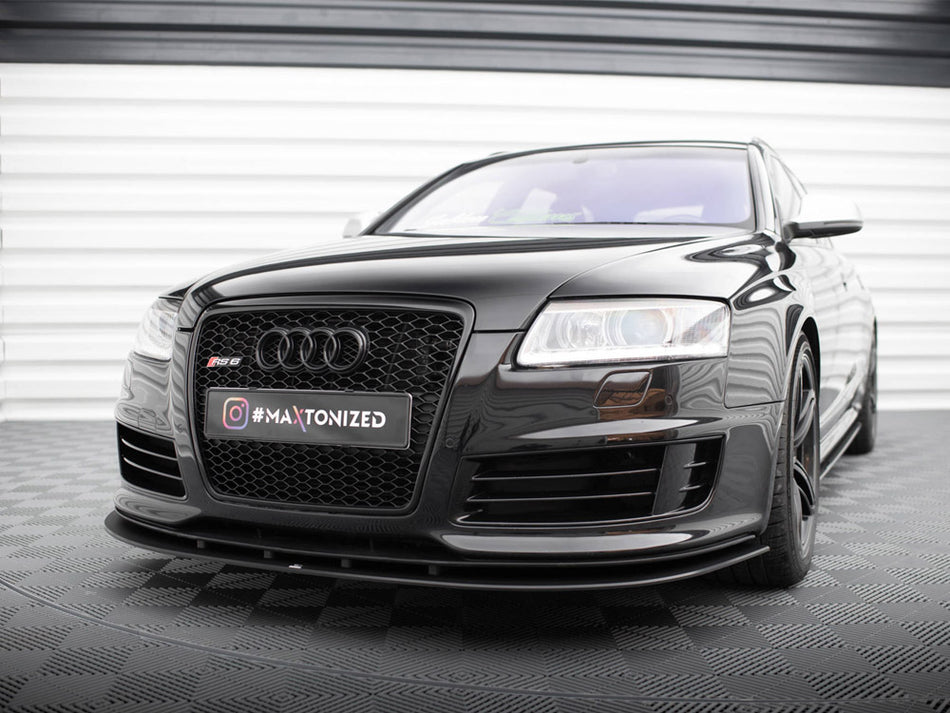 Maxton Design Street PRO Front Splitter Audi RS6 Avant C6 - AURS6C6CNC-FD3B - Image 2