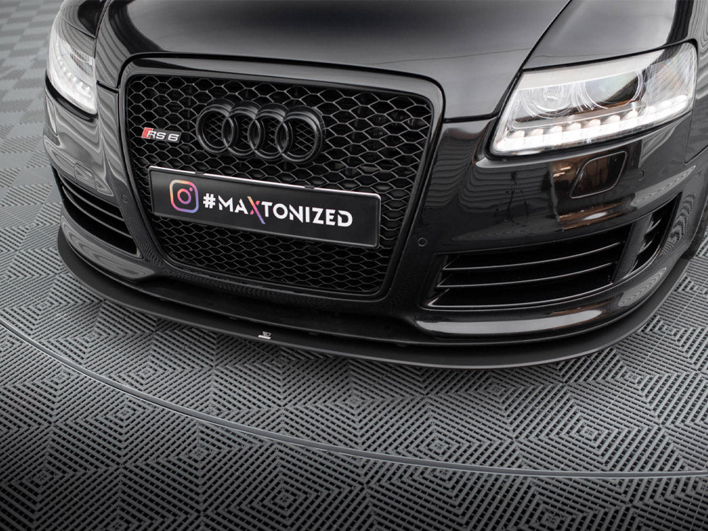 Maxton Design Street PRO Front Splitter Audi RS6 Avant C6 - AURS6C6CNC-FD3B - Image 4