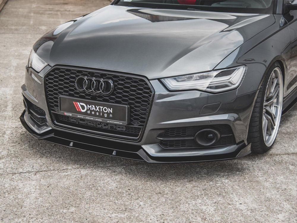 Maxton Design Front Splitter Audi A6 / A6 C7 S-Line / S6 C7 Facelift - AU-S6-C7F-FFD1FP - Image 5