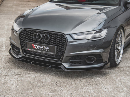 Maxton Design Front Splitter Audi A6 / A6 C7 S-Line / S6 C7 Facelift - AU-S6-C7F-FFD1FP - Image 5