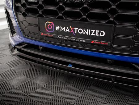 Maxton Design Front Splitter V.1 Audi SQ5 / Q5 S-Line SUV / Sportback Mk2 Facelift - AU-SQ5-2F-SB-FD1G+FD1RG - Image 4