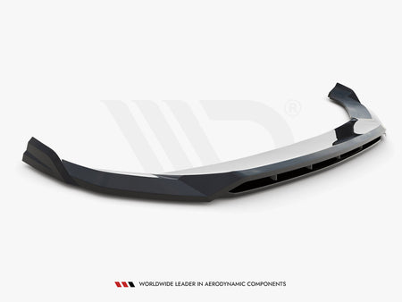 Maxton Design Front Splitter V.1 Audi SQ5 / Q5 S-Line SUV / Sportback Mk2 Facelift - AU-SQ5-2F-SB-FD1G+FD1RG - Image 5