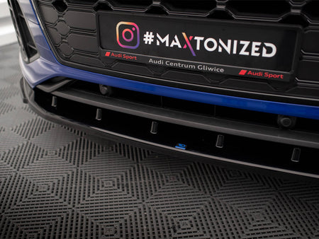 Maxton Design Front Splitter V.2 Audi SQ5 / Q5 S-Line SUV / Sportback Mk2 Facelift - AU-SQ5-2F-SB-FD2G - Image 4