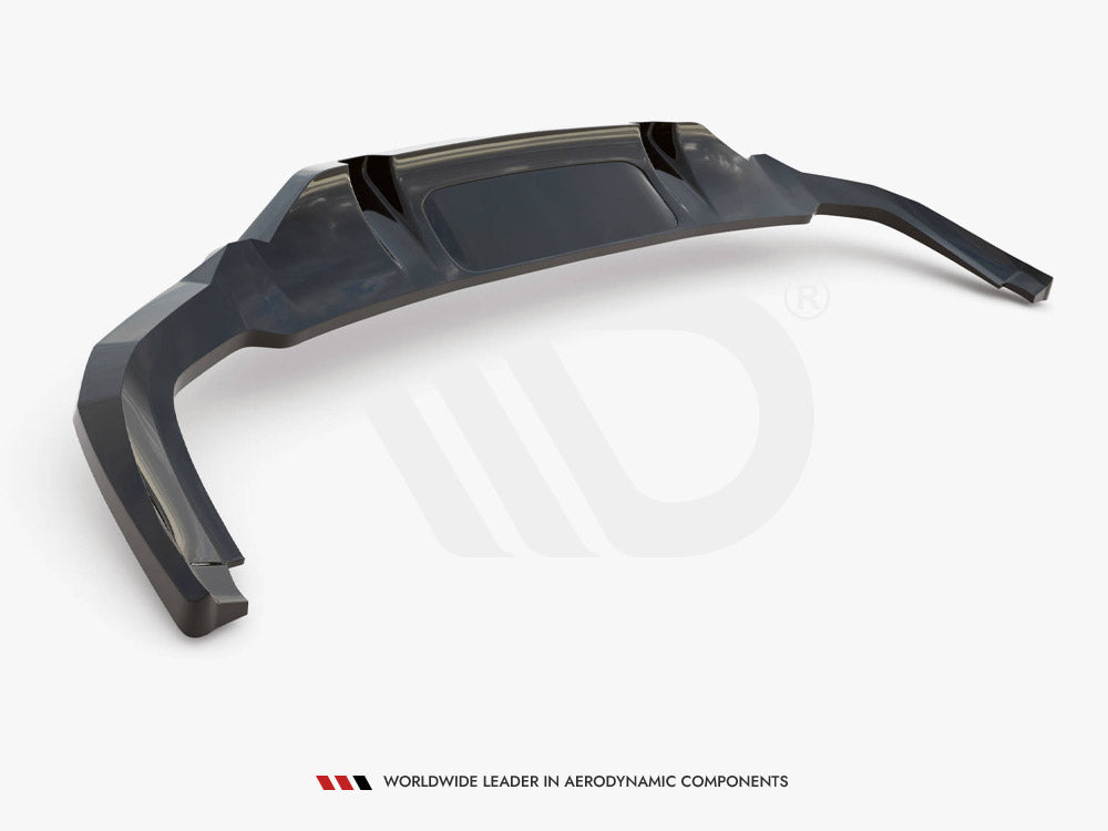 Maxton Design Rear Splitter (Vertical Bars) Audi SQ5 / Q5 S-Line Sportback Mk2 Facelift - AU-SQ5-2F-SB-RD1G+RD2G - Image 7