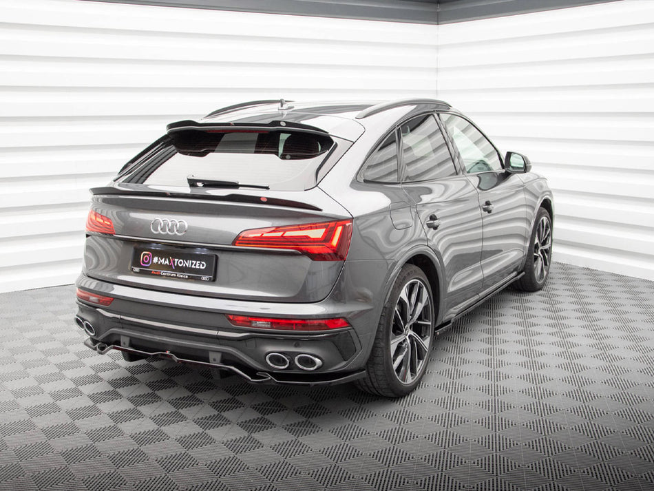 Maxton Design Upper Spoiler CAP Audi SQ5 / Q5 S-Line Sportback Mk2 Facelift - AU-SQ5-2F-SB-CAP1G - Image 2