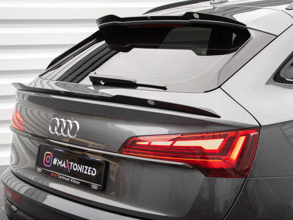 Maxton Design Lower Spoiler CAP Audi SQ5 / Q5 S-Line Sportback Mk2 Facelift - AU-SQ5-2F-SB-CAP2G - Image 3