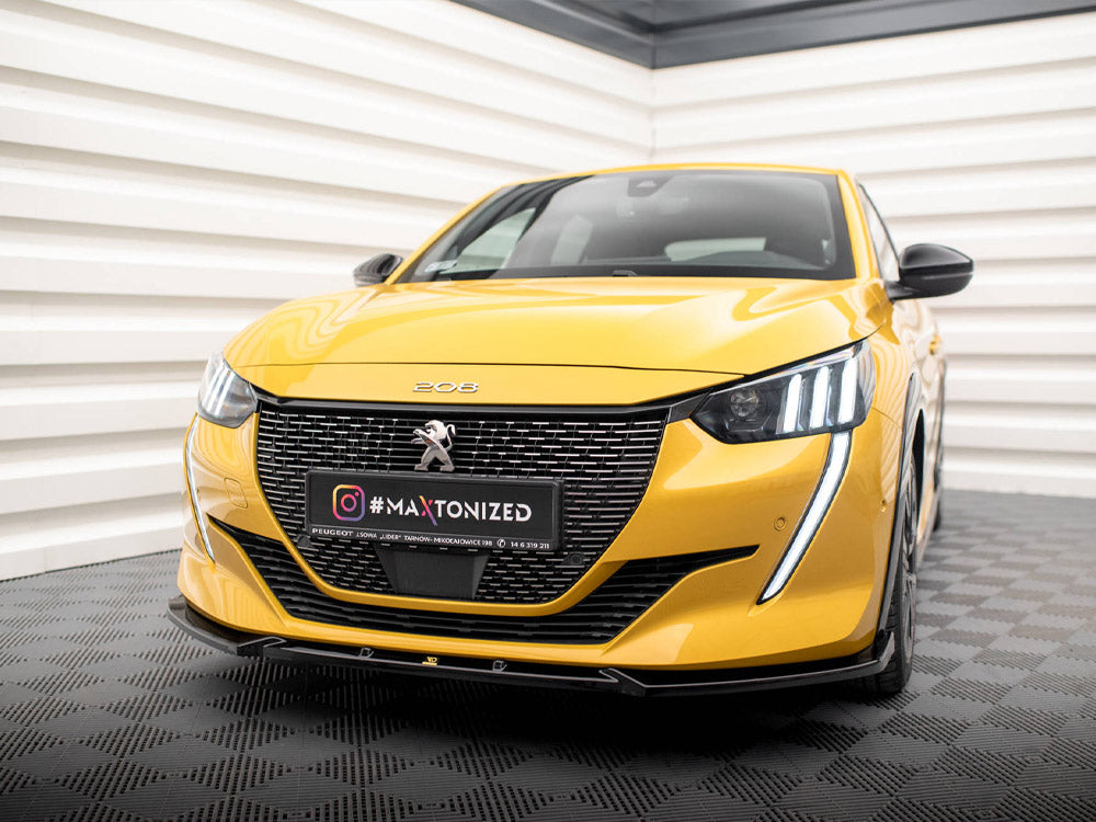 Maxton Design Front Splitter V.1 Peugeot 208 GT Mk2 - PE-208-2-GT-FD1G - Image 2