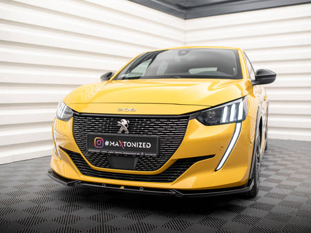 Maxton Design Front Splitter V.1 Peugeot 208 GT Mk2 - PE-208-2-GT-FD1G - Image 2