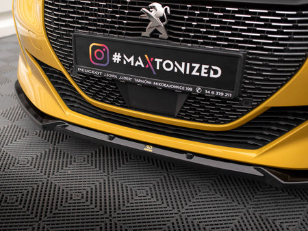 Maxton Design Front Splitter V.1 Peugeot 208 GT Mk2 - PE-208-2-GT-FD1G - Image 4