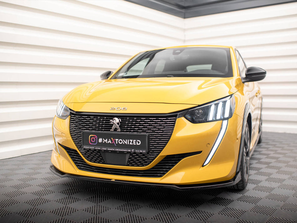 Maxton Design Front Splitter V.2 Peugeot 208 GT Mk2 - PE-208-2-GT-FD2G - Image 2