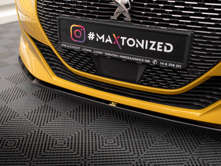 Maxton Design Front Splitter V.2 Peugeot 208 GT Mk2 - PE-208-2-GT-FD2G - Image 4