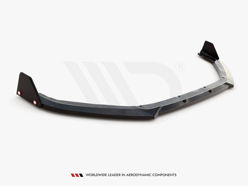 Maxton Design Front Splitter V.1 + Flaps Peugeot 208 GT Mk2 - PE-208-2-GT-FD1G+FSF1B - Image 5