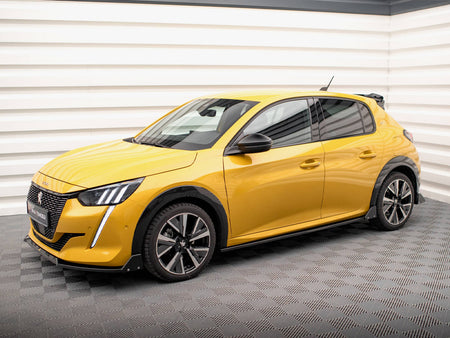 Maxton Design Side Skirt Diffusers + Flaps Peugeot 208 GT Mk2 - PE-208-2-GT-SD1G+SF1B - Image 2