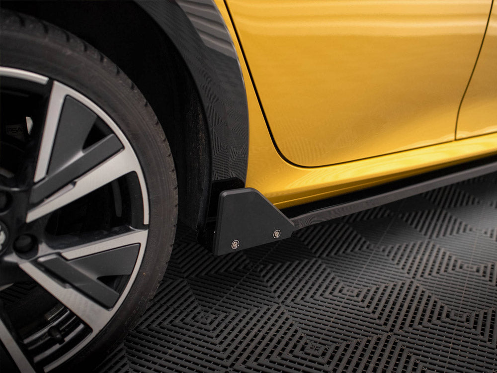 Maxton Design Side Skirt Diffusers + Flaps Peugeot 208 GT Mk2 - PE-208-2-GT-SD1G+SF1B - Image 5