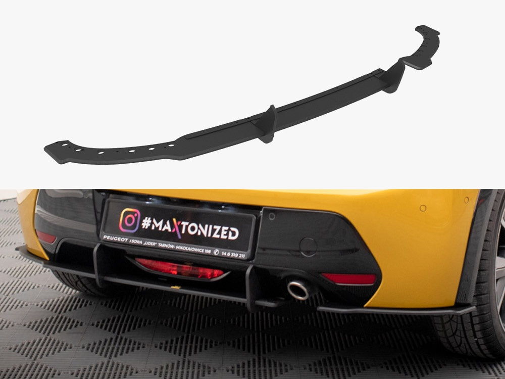 Maxton Design Street PRO Rear Valance Peugeot 208 GT Mk2 - PE2082GTCNC-RS1B - Image 1