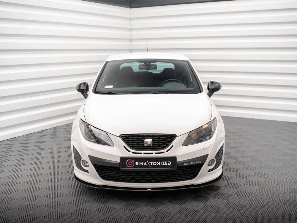 Maxton Design Street PRO Front Splitter Seat Ibiza Cupra Sport Coupe Mk4 - SEIB4SCCNC-FD1B - Image 3