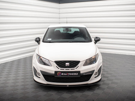 Maxton Design Street PRO Front Splitter Seat Ibiza Cupra Sport Coupe Mk4 - SEIB4SCCNC-FD1B - Image 3