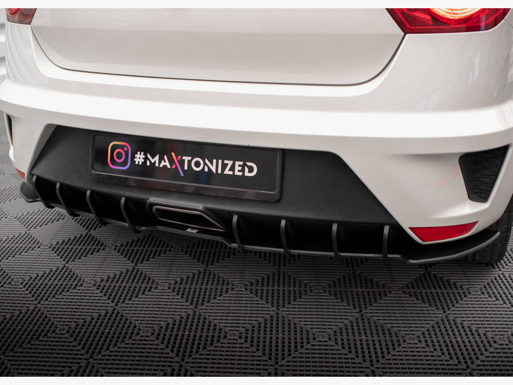 Maxton Design Street PRO Rear Diffuser Seat Ibiza Cupra Sport Coupe Mk4 - SEIB4SCCNC-RS1B - Image 4