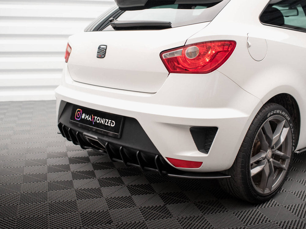 Maxton Design Street PRO Rear Diffuser Seat Ibiza Cupra Sport Coupe Mk4 - SEIB4SCCNC-RS1B - Image 3