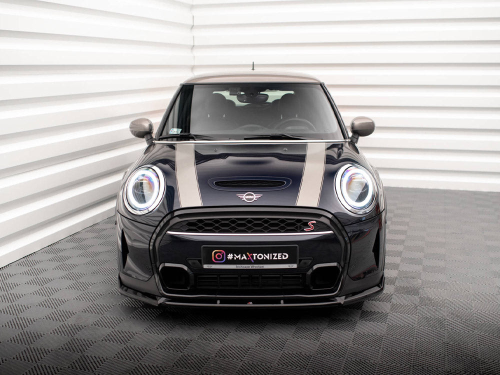 Maxton Design Front Splitter V.2 Mini Cooper S F56 Facelift - MC-S-3F-56-JCW-FD2G - Image 3