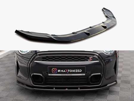 Maxton Design Front Splitter V.1 Mini Cooper S F56 Facelift - MC-S-3F-56-JCW-FD1G - Image 1