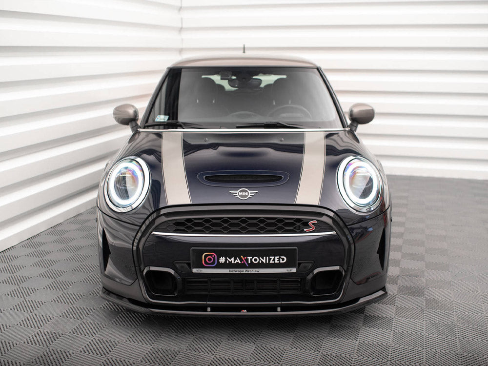 Maxton Design Front Splitter V.1 Mini Cooper S F56 Facelift - MC-S-3F-56-JCW-FD1G - Image 3