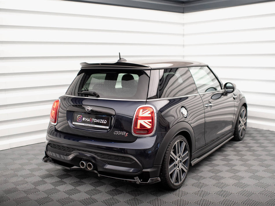 Maxton Design Central Rear Splitter Mini Cooper S F56 Facelift - MC-S-3F-56-JCW-RD1G - Image 2