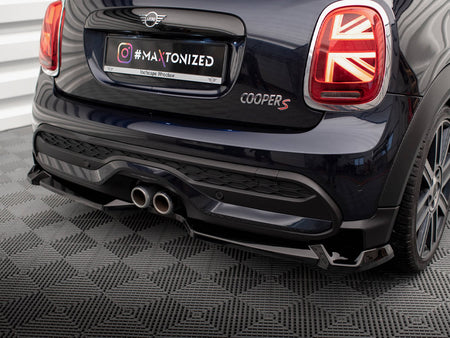 Maxton Design Central Rear Splitter Mini Cooper S F56 Facelift - MC-S-3F-56-JCW-RD1G - Image 3