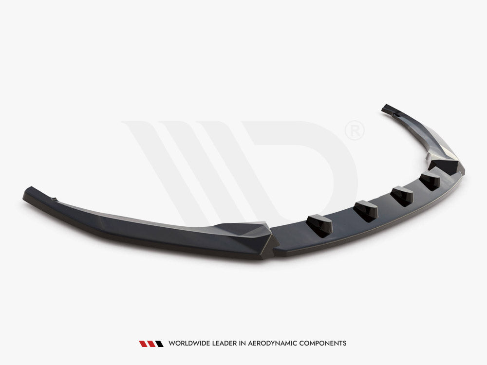 Maxton Design Front Splitter V.1 Skoda Octavia Sportline Mk4 - SK-OC-4-SL-K-FD1G - Image 5