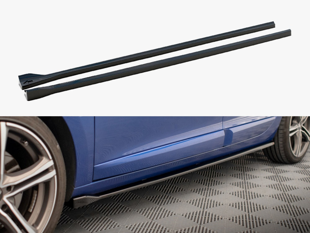 Maxton Design Side Skirts Diffusers Renault Megane GT Line Grandtour Mk3 Facelift - RE-ME-3F-GT-K-SD1G - Image 1