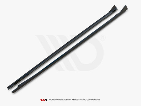 Maxton Design Side Skirts Diffusers V.1 BMW i4 M-Pack G26 - BM-I4-G26-MPACK-GC-SD1G - Image 5