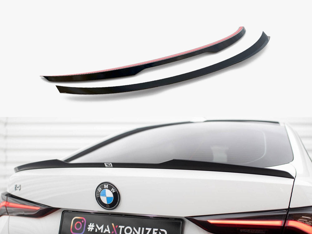 Maxton Design Spoiler CAP BMW i4 / M440i / 4 Gran Coupe M-Pack G26 - BM-I4-G26-MPACK-CAP1G - Image 1