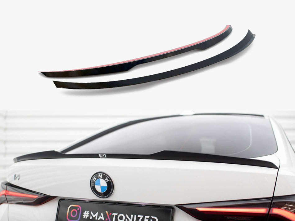 Maxton Design Spoiler CAP BMW i4 / M440i / 4 Gran Coupe M-Pack G26 - BM-I4-G26-MPACK-CAP1G - Image 1